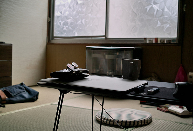 部屋の中